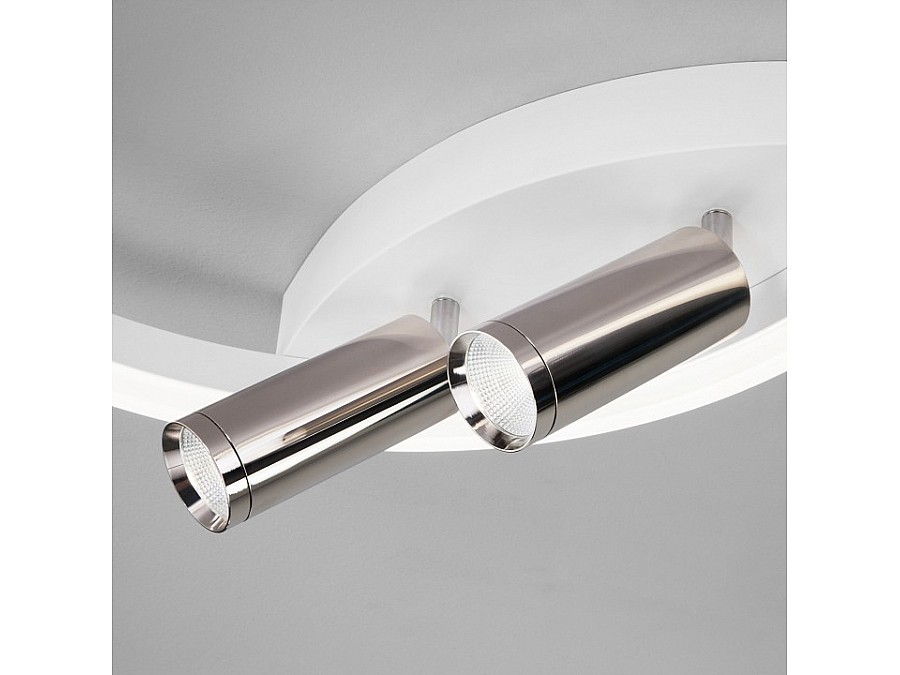 Накладной светильник Eurosvet Luminari 90247/3 белый/хром Smart