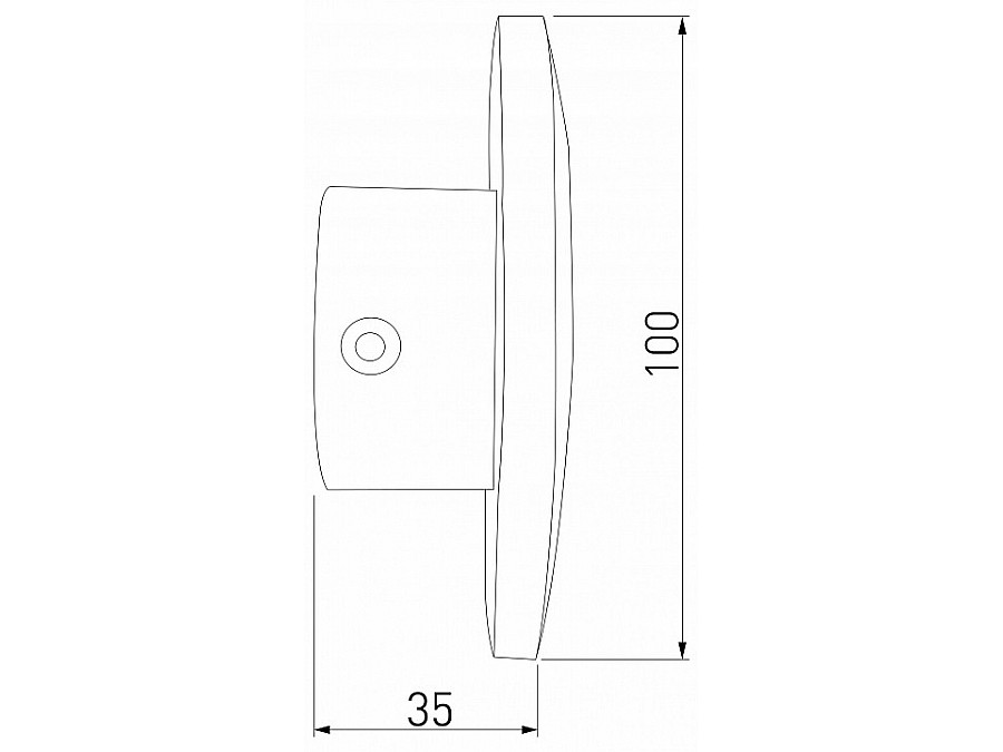 Накладной светильник Elektrostandard Mini Disc Mini Disc черный жемчуг (MRL LED 1126)