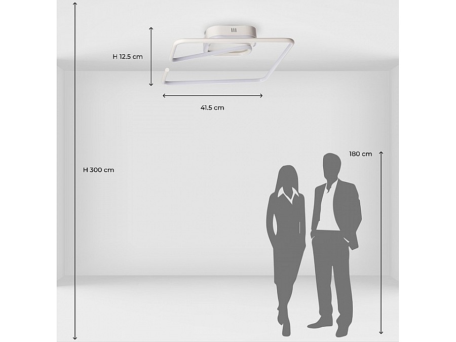 Накладной светильник DeMarkt Аурих 108010301