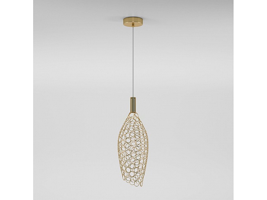 Подвесной светильник Eurosvet Ruche 90380/1 золото