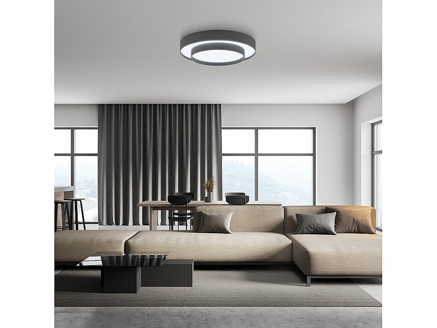 Накладной светильник Eurosvet Force 90331/2 серый