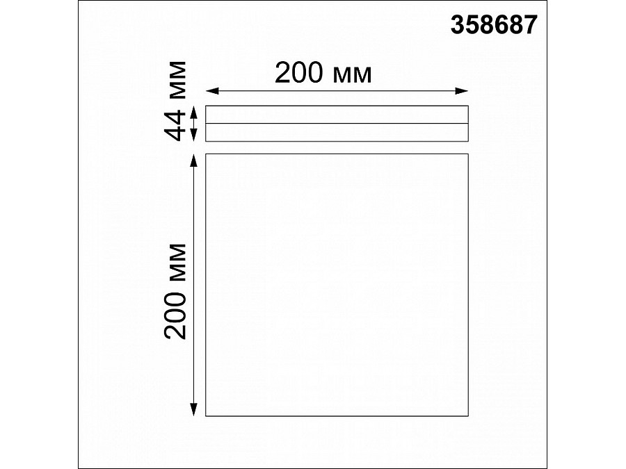 Накладной светильник Novotech Pandora 358687