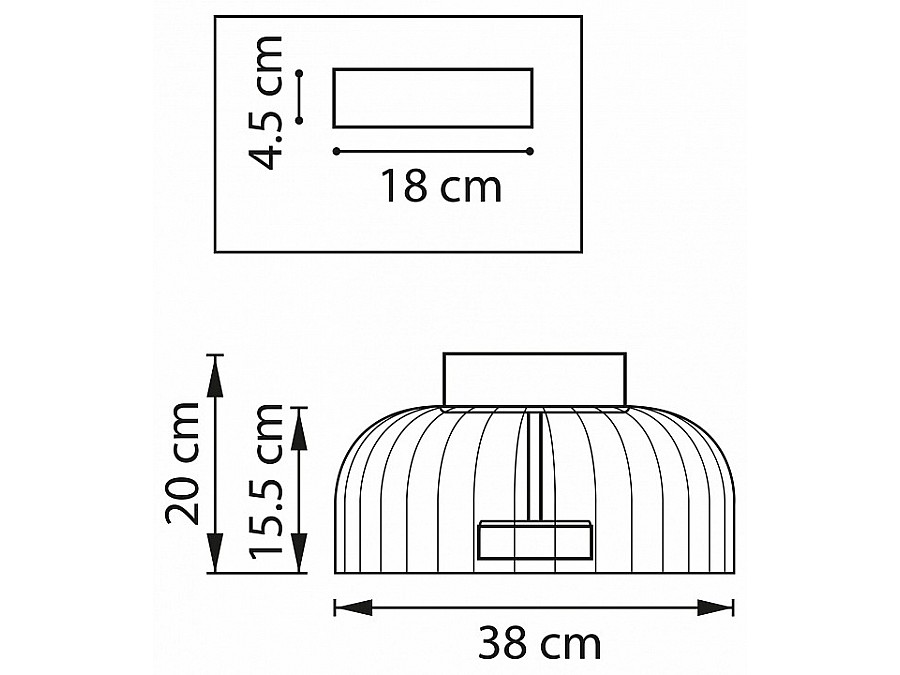 Накладной светильник Lightstar Celesta 809061