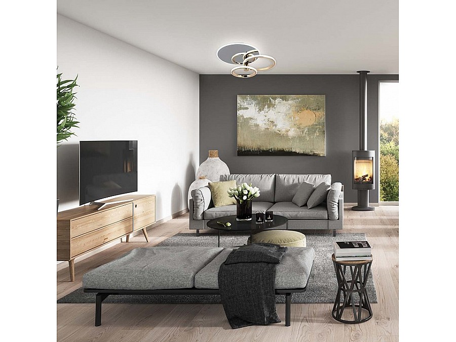 Светильник на штанге Escada Contour 10213/2LED BL Chrome