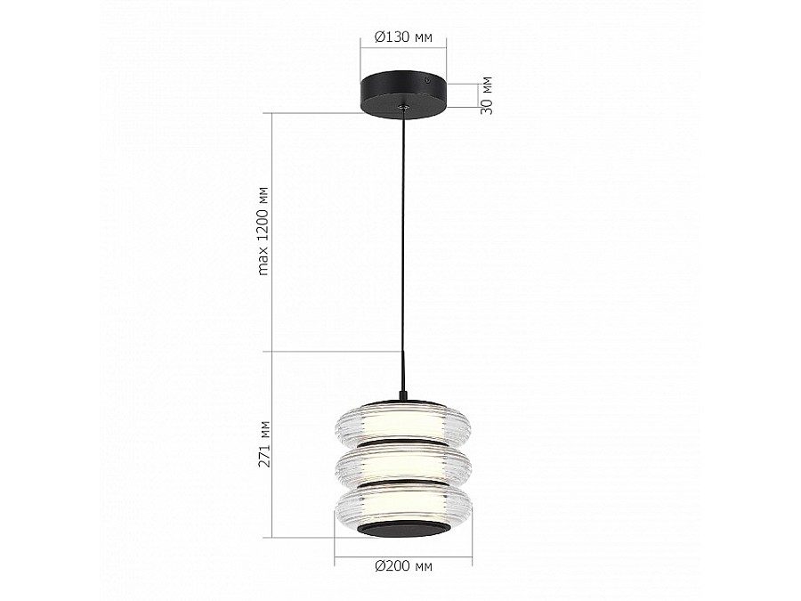 Подвесной светильник ST-Luce FRITTELA SL6239.403.03