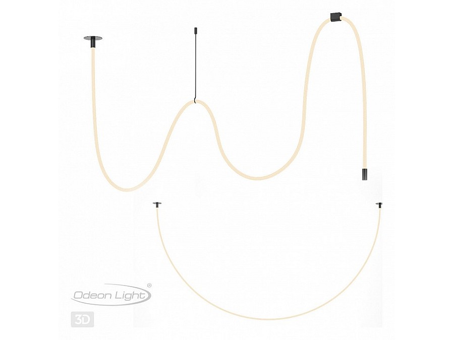 Подвесной светильник Odeon Light Corda 4391/40CL