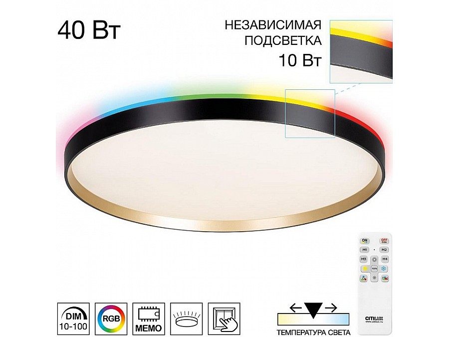 Накладной светильник Citilux ETALON CL750501R