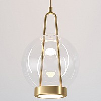 Подвесной светильник Eurosvet Frasco 50267/1 LED латунь