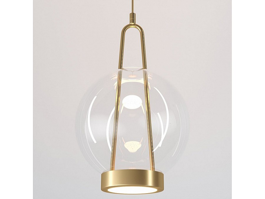 Подвесной светильник Eurosvet Frasco 50267/1 LED латунь