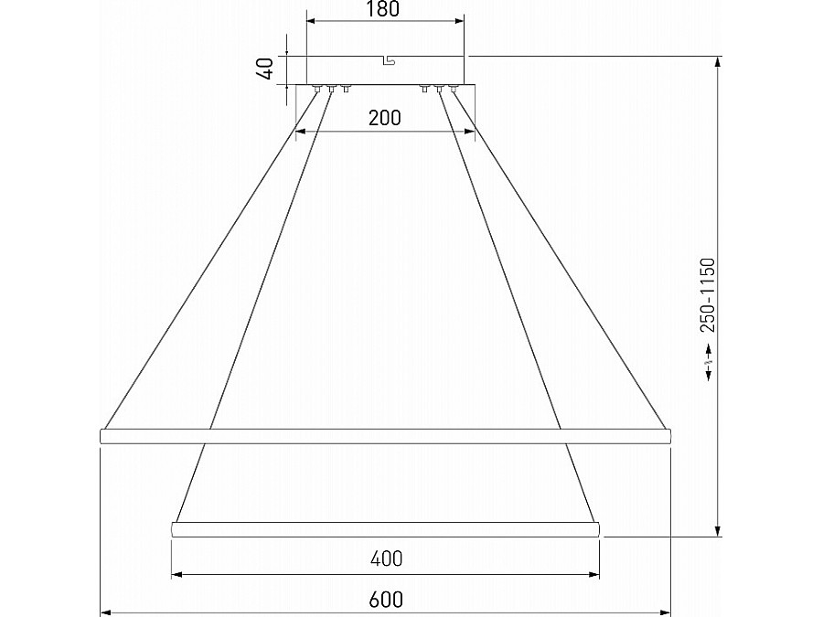Подвесной светильник Eurosvet Collars a064102