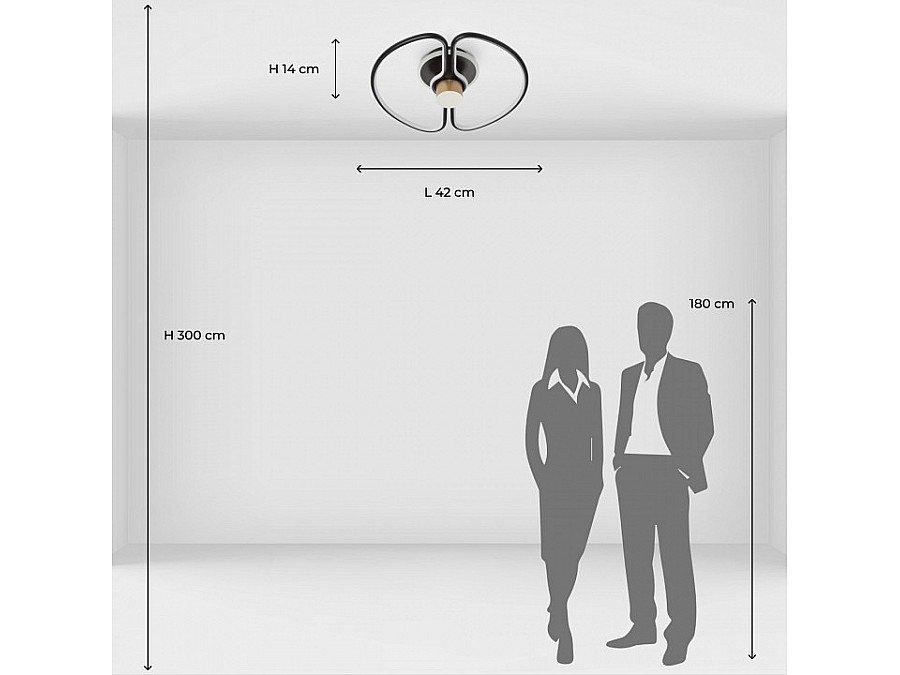 Накладной светильник DeMarkt Толедо 312012501