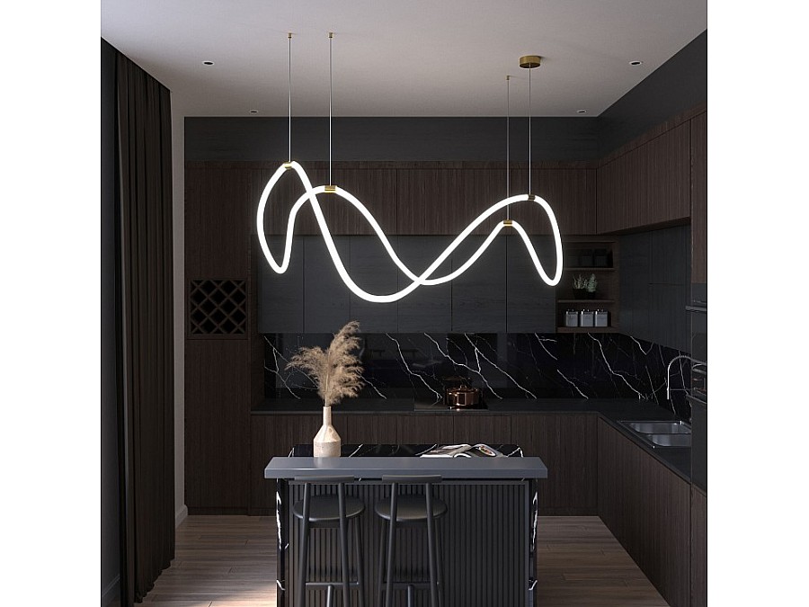 Подвесной светильник Eurosvet Full light 90288/1 латунь