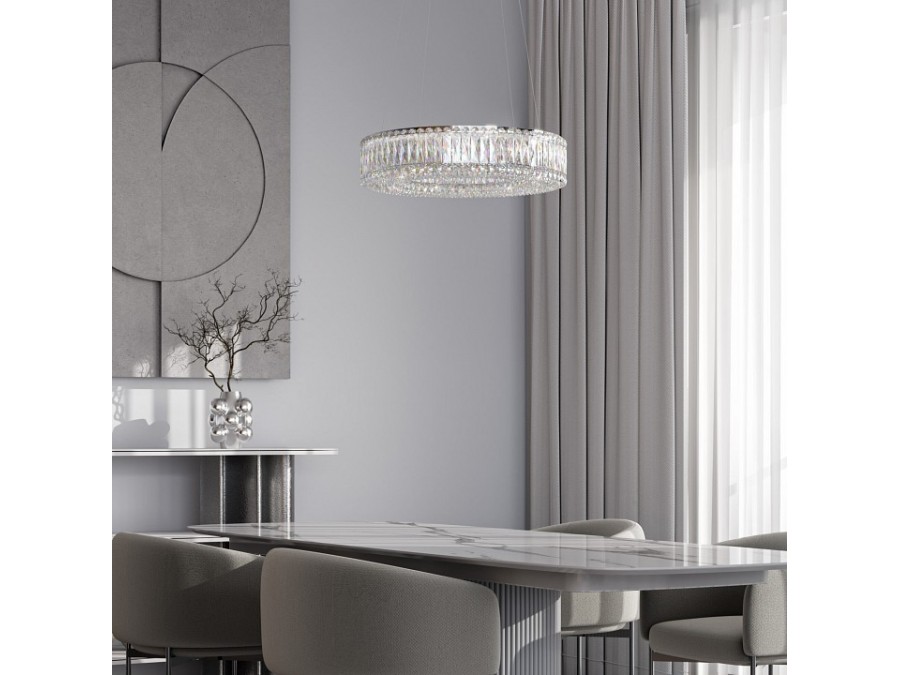 Подвесной светильник Eurosvet Iride 101007 LED хром