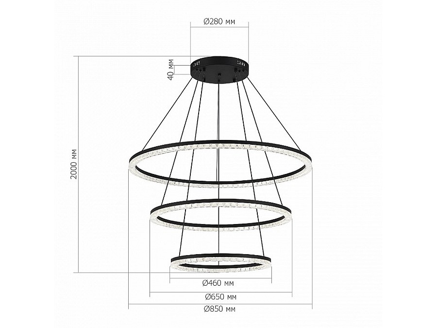 Подвесной светильник ST-Luce EUCLIDICS SL1018.403.03
