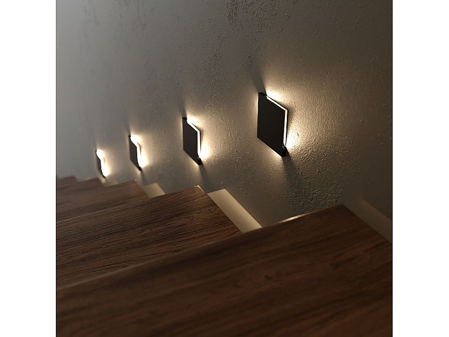 Накладной светильник Elektrostandard Step MRL LED 1120 Черный