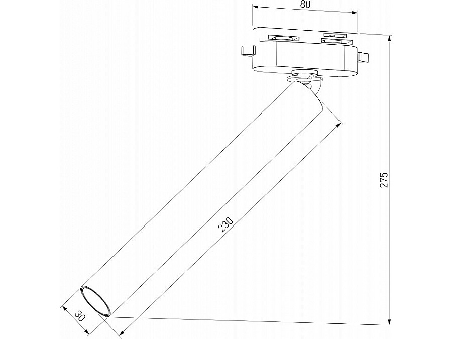 Светильник на штанге Elektrostandard Pika a065273