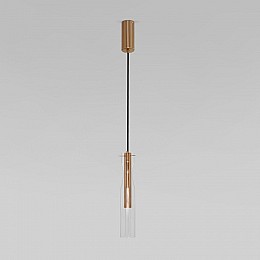 Подвесной светильник Eurosvet Swan 50254/1 LED латунь