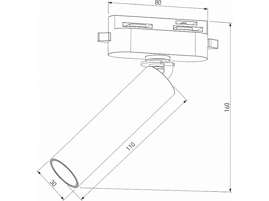 Светильник на штанге Elektrostandard Pika a065268