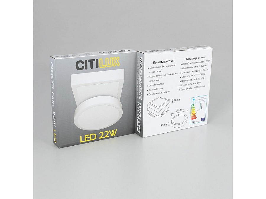 Накладной светильник Citilux Галс CL55K22N