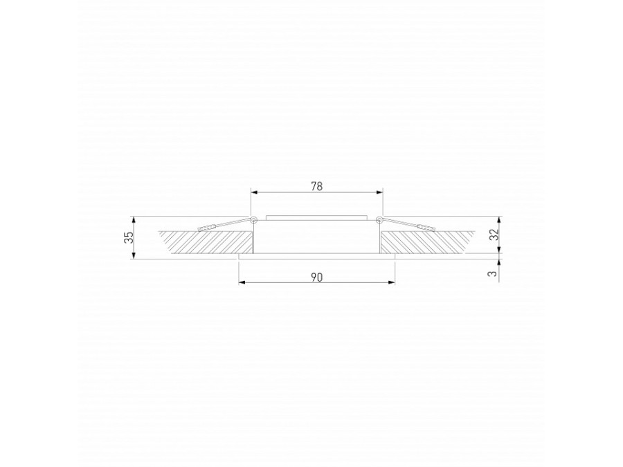 Встраиваемый светильник Elektrostandard Tetro 15276/LED