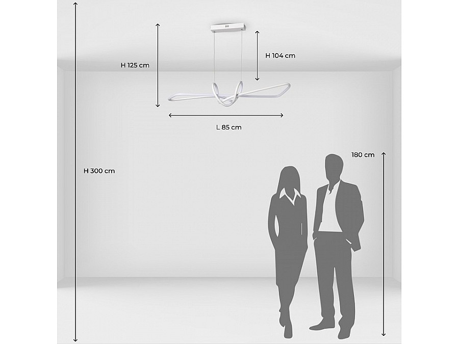 Подвесной светильник DeMarkt Аурих 108010101