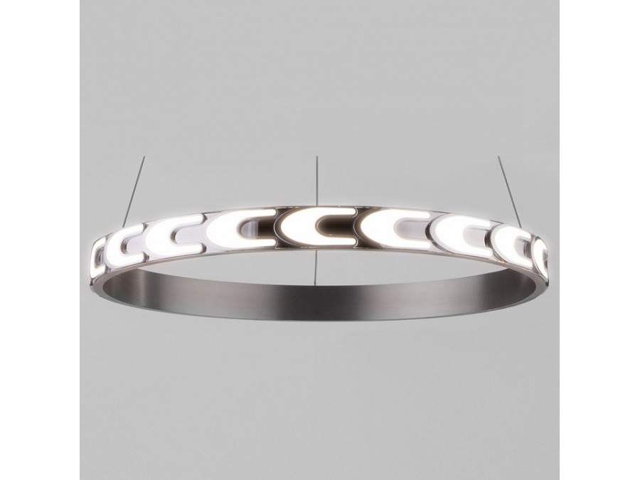 Подвесной светильник Eurosvet Chain 90164/1 сатин-никель 40W