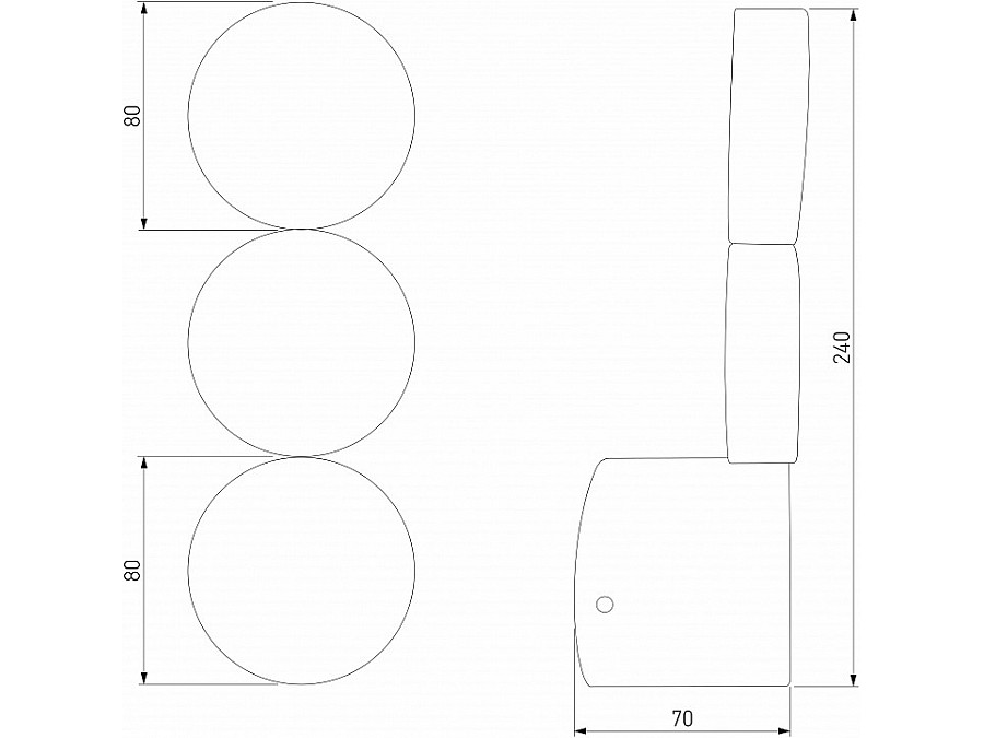 Накладной светильник Elektrostandard Brioni a064595