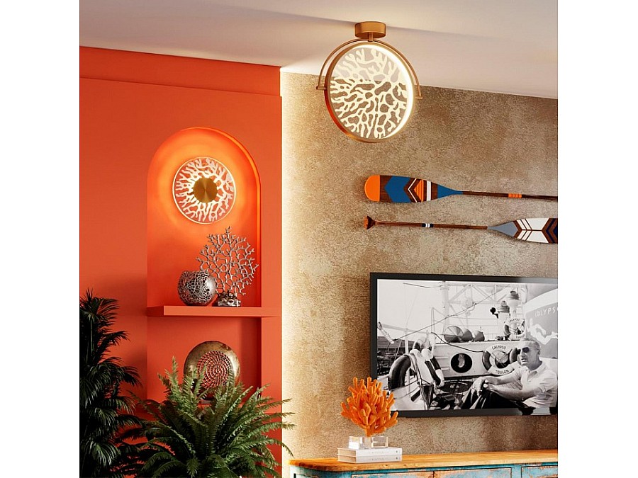 Накладной светильник Odeon Light Solaris 6627/9WL