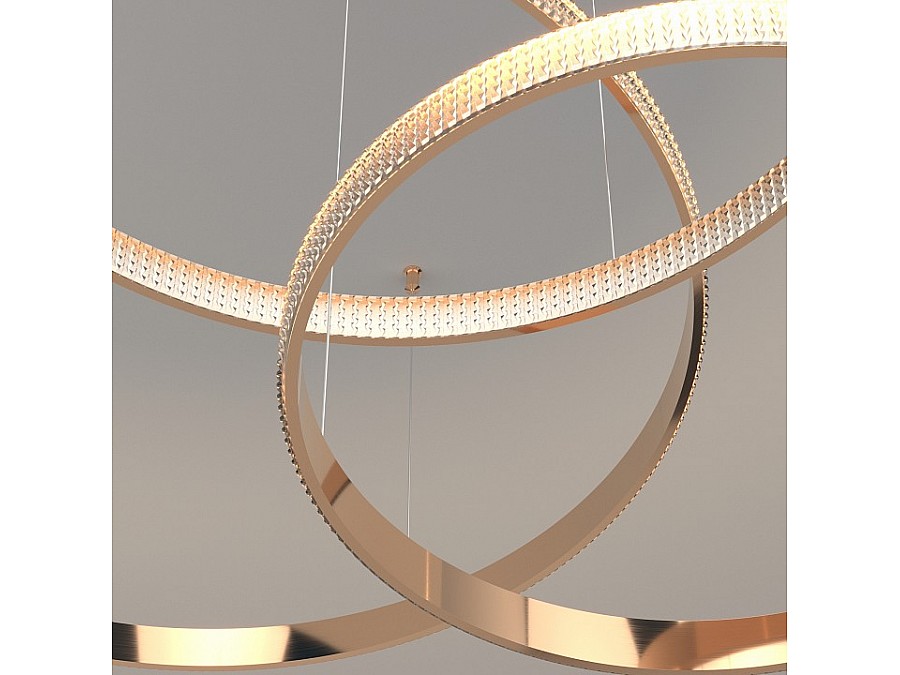 Подвесной светильник Eurosvet Posh 90175/3 медный 100W