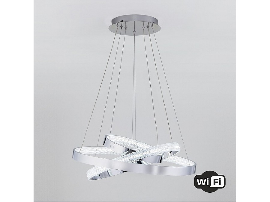 Подвесной светильник Eurosvet Posh 90276/3 хром Smart
