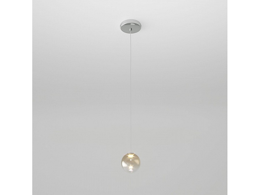 Подвесной светильник Eurosvet Wonder 50234/1 LED янтарный