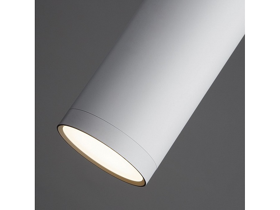 Подвесной светильник Eurosvet Double Topper 50135/1 LED хром/белый 12W