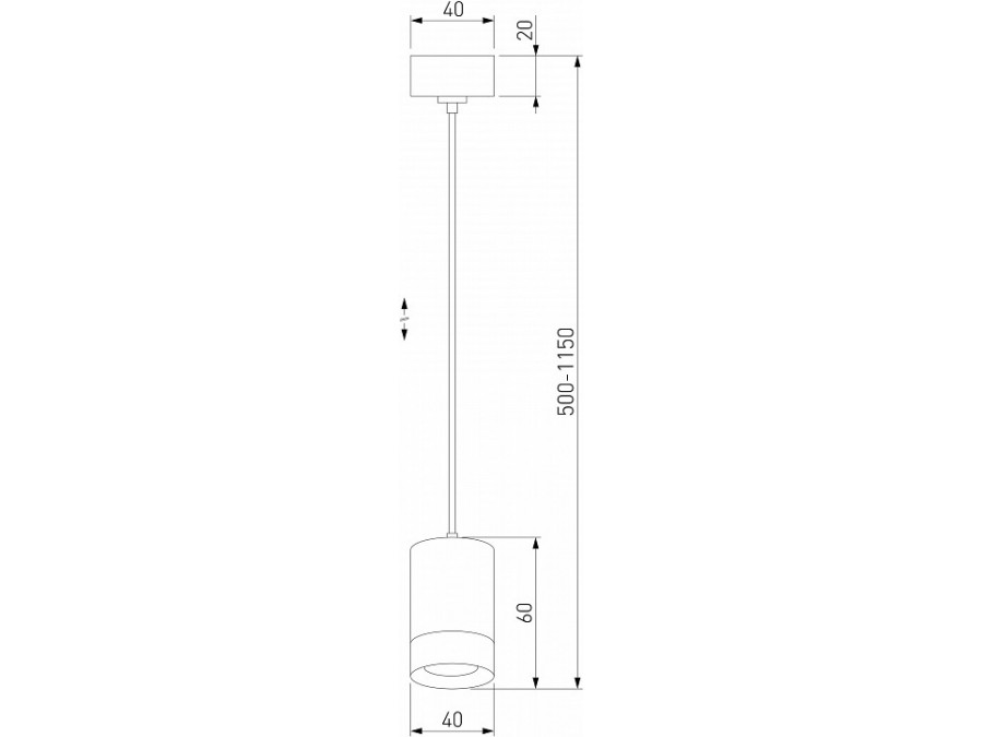 Подвесной светильник Eurosvet Piccolo 50248/1 LED золото
