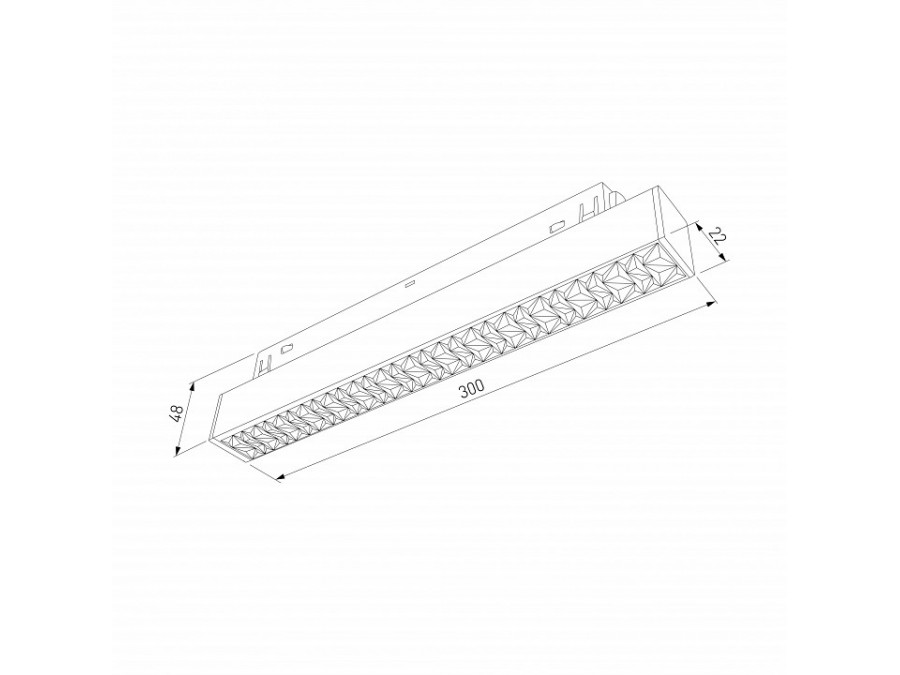 Встраиваемый светильник Elektrostandard Slim Magnetic 85530/01