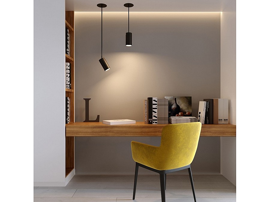 Встраиваемый светильник Elektrostandard Drop Drop 8W черный (50222 LED)