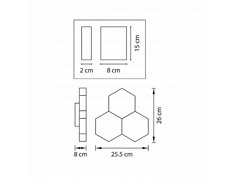 Накладной светильник Lightstar Favo LED 750632