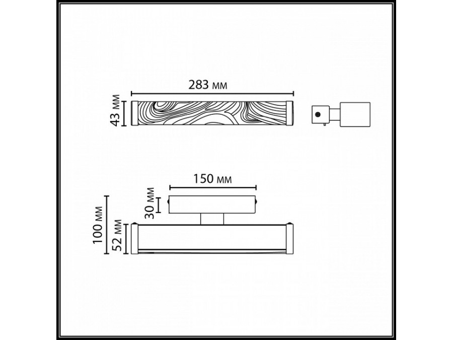 Накладной светильник Odeon Light Riviera 5450/10WL