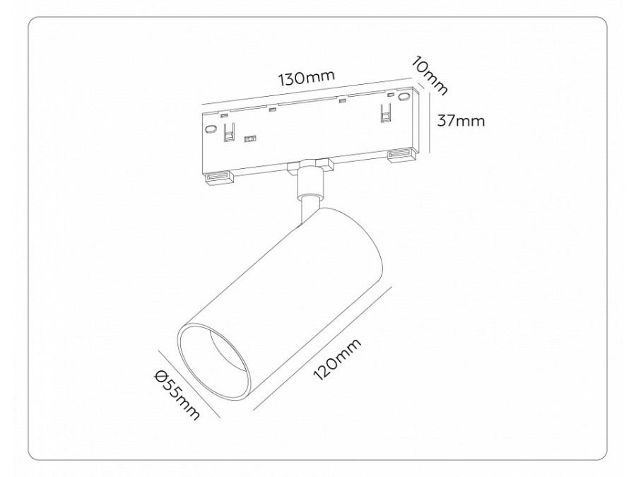 Светильник на штанге Ambrella Light TRACK SYSTEM GL2310