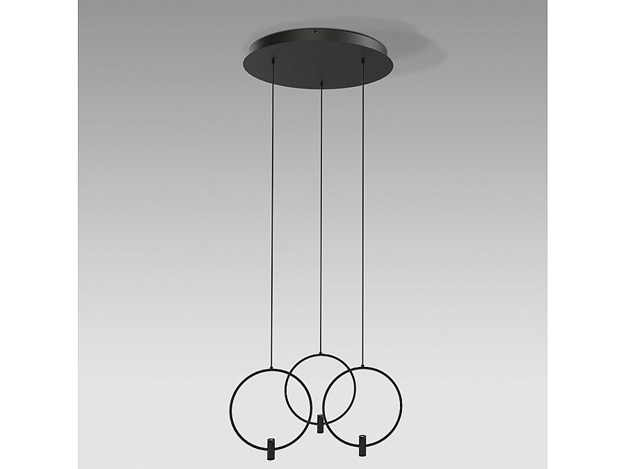 Подвесной светильник Eurosvet Layla 50257/3 LED черный