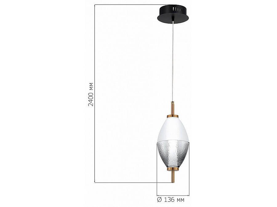Подвесной светильник ST-Luce Ice SL6130.403.06