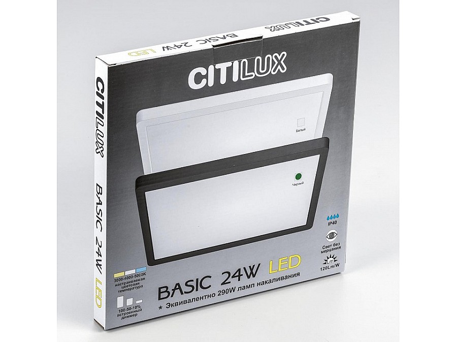 Накладной светильник Citilux Бейсик CL738K241V