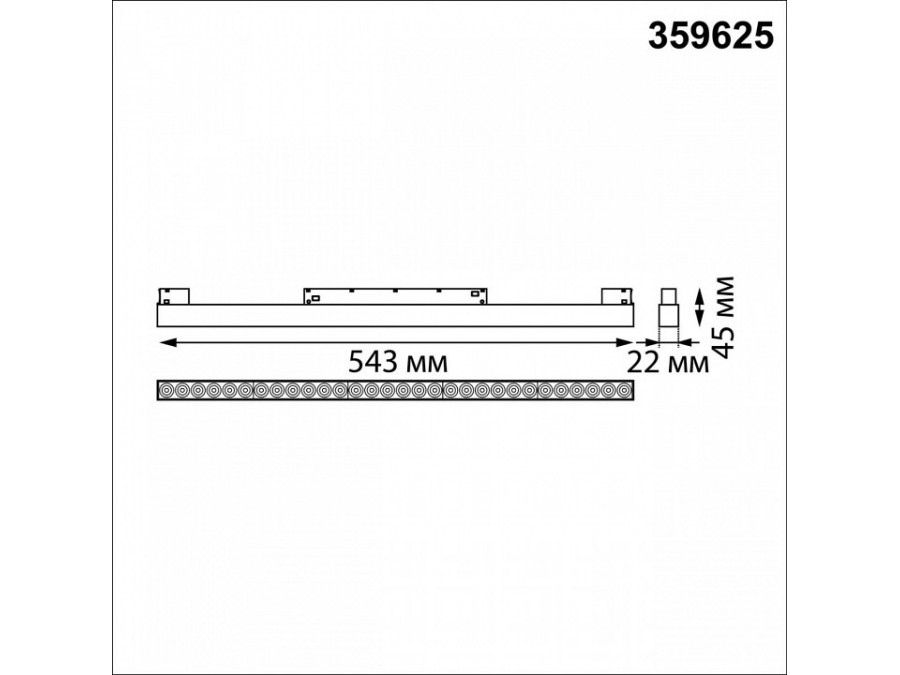 Накладной светильник Novotech SHINO 359625