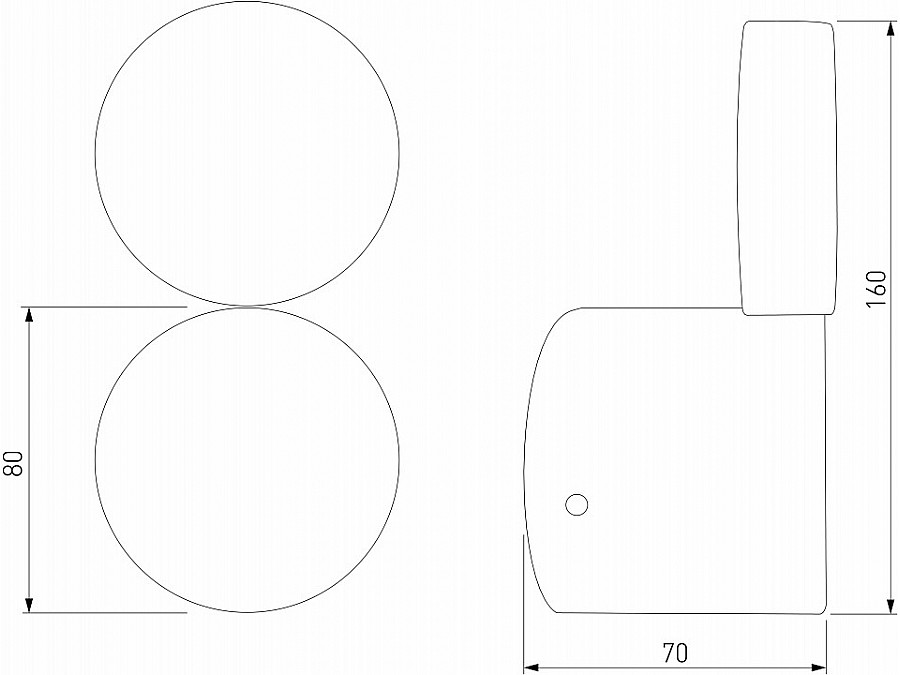 Накладной светильник Elektrostandard Brioni a064599