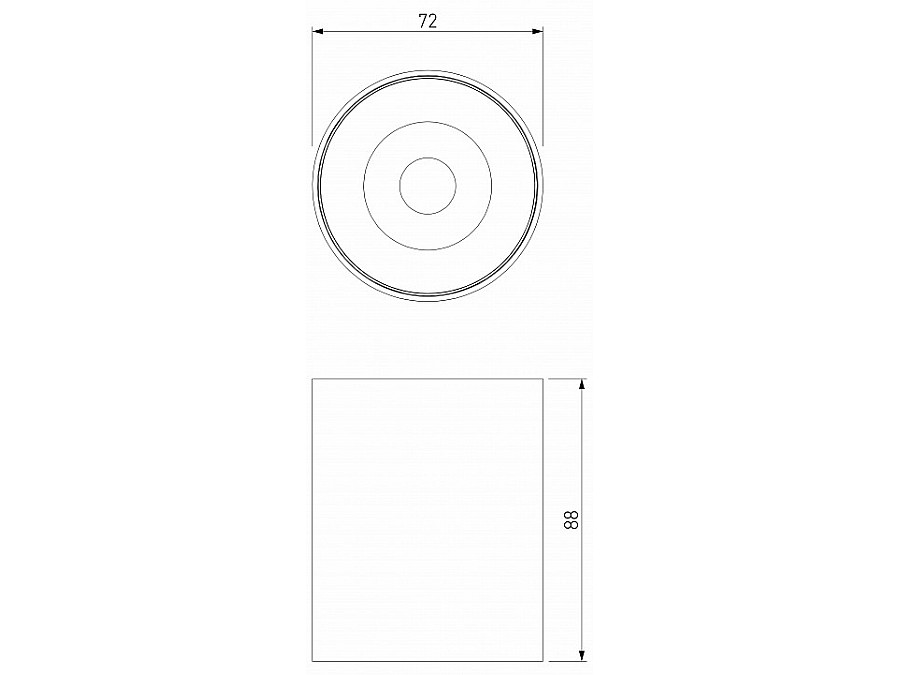 Накладной светильник Elektrostandard Primo a069415