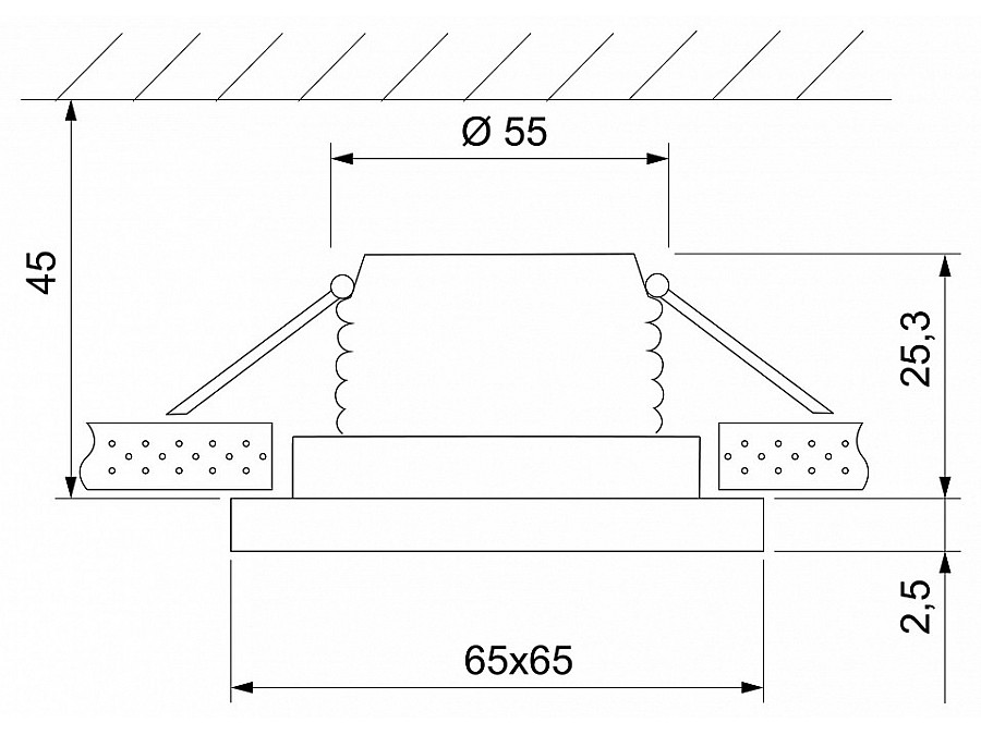 Встраиваемый светильник Elektrostandard 15273/LED 15273/LED