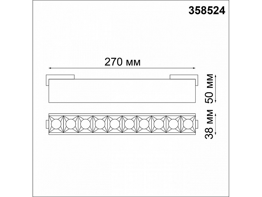 Накладной светильник Novotech Kit 358524