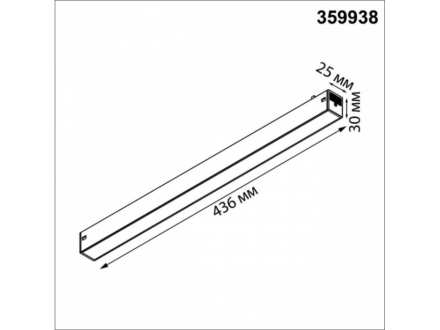 Встраиваемый светильник Novotech VECTOR 220V 359938