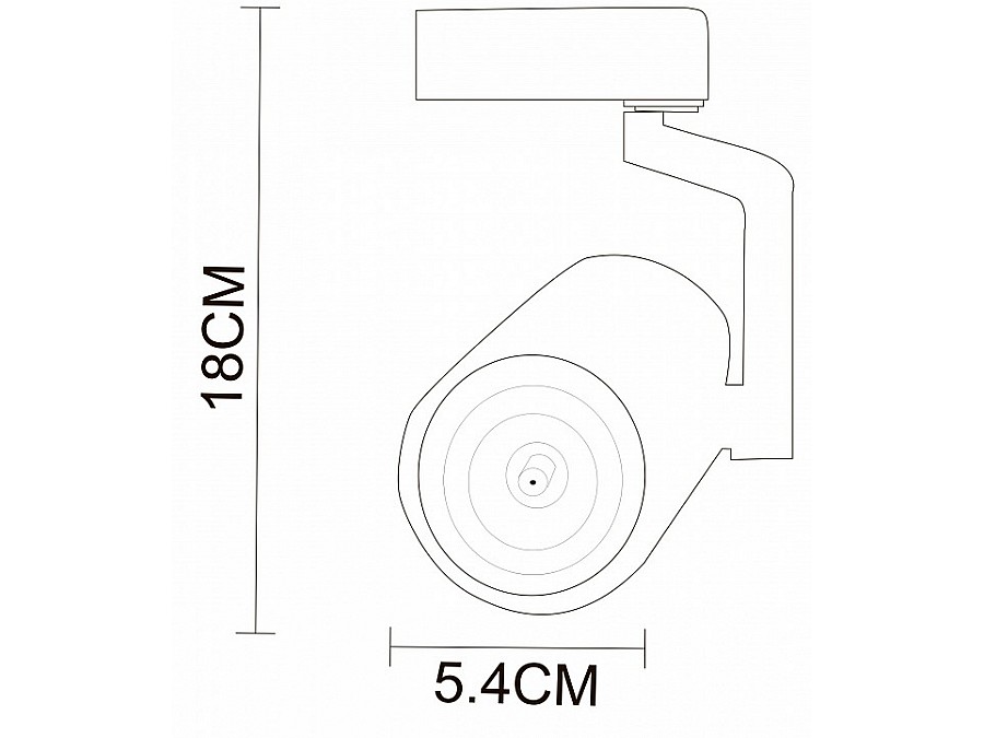 Светильник на штанге Arte Lamp Track Lights A2310PL-1BK