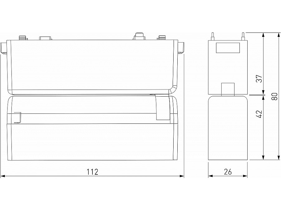 Накладной светильник Elektrostandard Flat Magnetic a063709