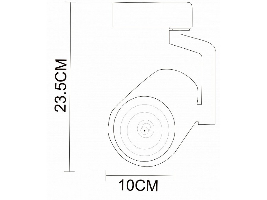 Светильник на штанге Arte Lamp Track Lights A2330PL-1WH
